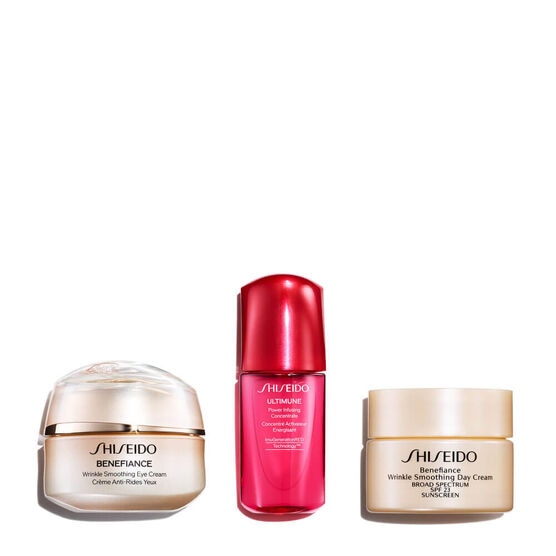 Kit Shiseido Benefiance Smoother Skin Ritual Set